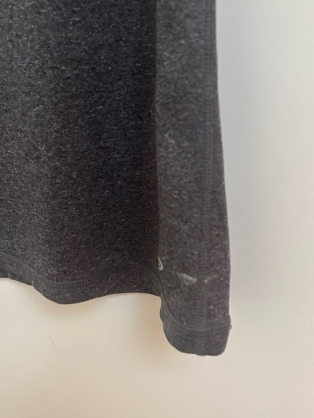 Women's Gray Athletic Top - Picture 3 of 3